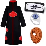 Cosplay Naruto Obito Akatsuki Costume