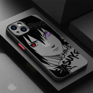 Coque Naruto IPhone Silicone Sasuke C1