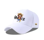 Casquette One Piece Blanche Luffy A3