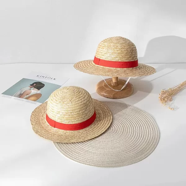 Cosplay One Piece Luffy Chapeau de paille C1 – Image 3