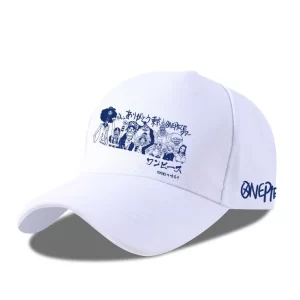 Casquette One Piece Blanche Luffy A7