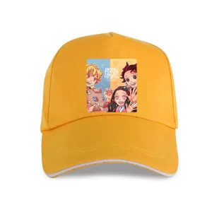 Casquette Demon Slayer Jaune C19