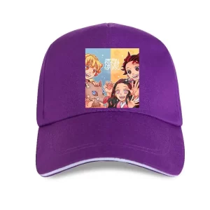 Casquette Demon Slayer Mauve C15