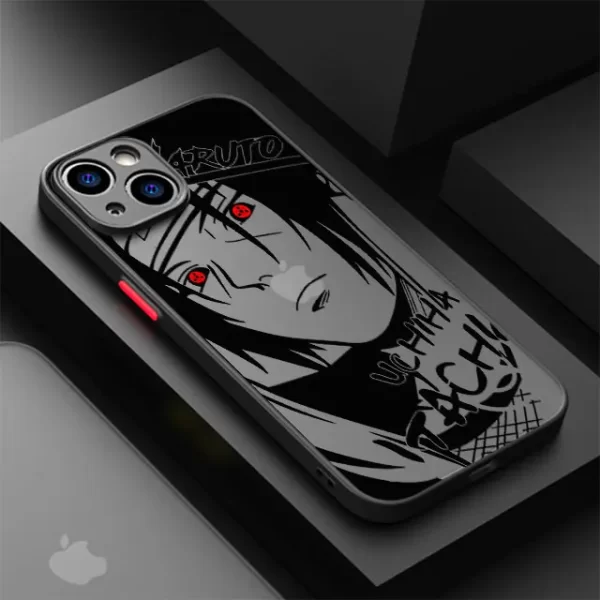 Coque Naruto IPhone Silicone Itachi C1