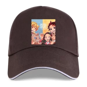 Casquette Demon Slayer Marron C12