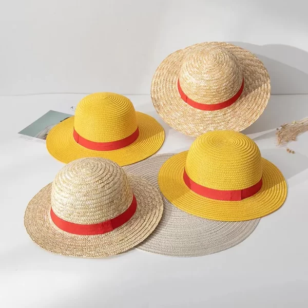 Cosplay One Piece Luffy Chapeau de paille C1 – Image 2