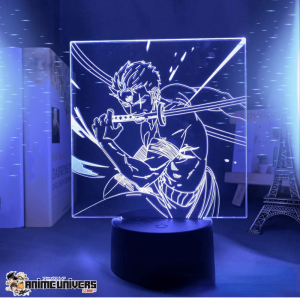 Lampe 3D One Piece Zoro L1
