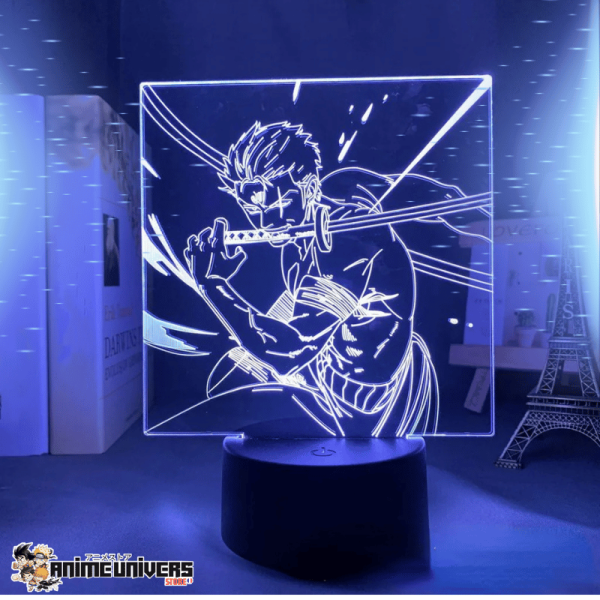 Lampe 3D One Piece Zoro L1