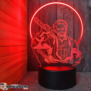 Lampe 3D One Piece Zoro L4