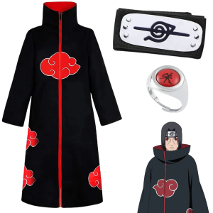 Cosplay Naruto Itachi Akatsuki Costume