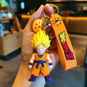 Porte-Clé Dragon Ball Goku Silicone P2