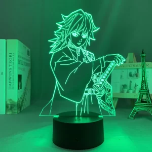 Lampe 3D Demon Slayer Giyu Tomioka L1