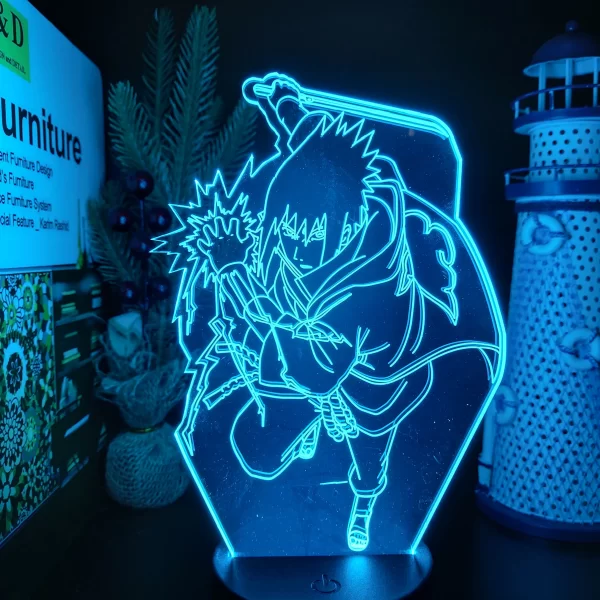 Lampe 3D Naruto Sasuke Uchiha L2