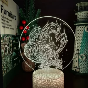 Lampe 3D Naruto Kurama L1