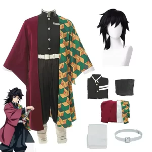 Cosplay Demon Slayer Giyu Tomioka Costume