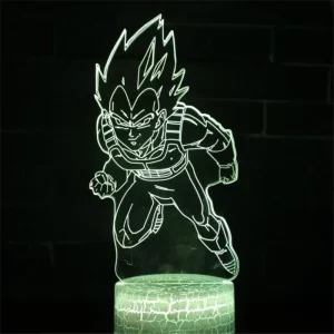 Lampe 3D Dragon ball Vegeta L2