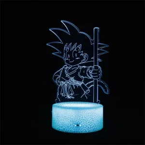 Lampe 3D Dragon ball Petit Goku L1