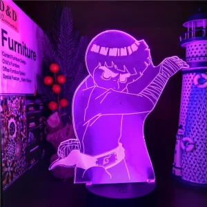 Lampe 3D Naruto Rock Lee L2