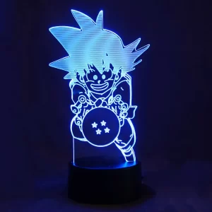 Lampe 3D Dragon ball Petit Goku L3