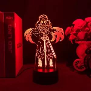 Lampe 3D Demon Slayer Kyojuro Rengoku L1