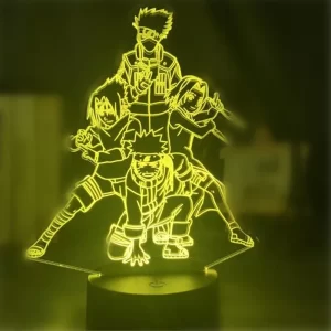 Lampe 3D Naruto Uzumaki Équipe L1