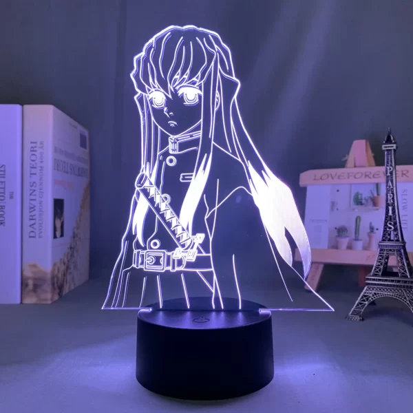 Lampe 3D Demon Slayer Muichiro Tokito L1