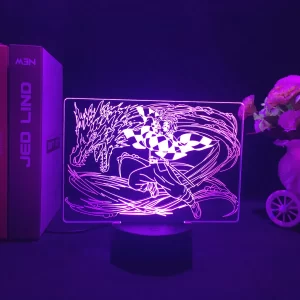 Lampe 3D Demon Slayer Tanjiro L4