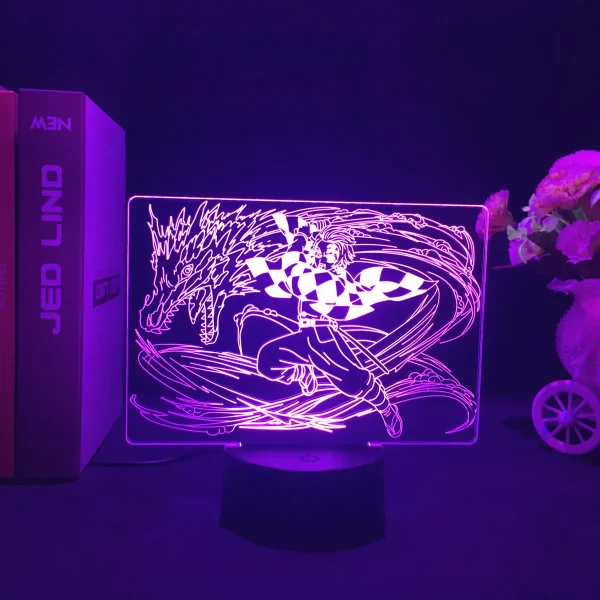 Lampe 3D Demon Slayer Tanjiro L4