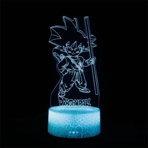 Lampe 3D Dragon ball Petit Goku L2