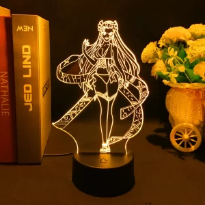 Lampe 3D Demon Slayer Mitsuri Kanroji L1