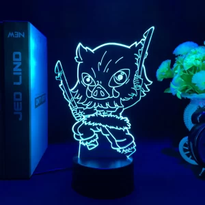 Lampe 3D Demon Slayer Inosuke Hashibira L1