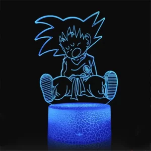 Lampe 3D Dragon ball Petit Goku L4