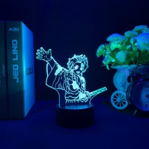 Lampe 3D Demon Slayer Tanjiro