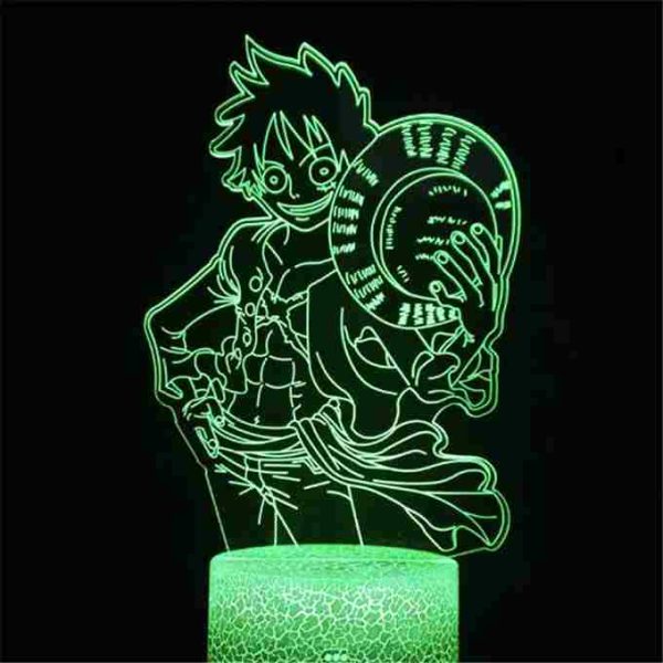 Lampe 3D One Piece Luffy L5 – Image 2