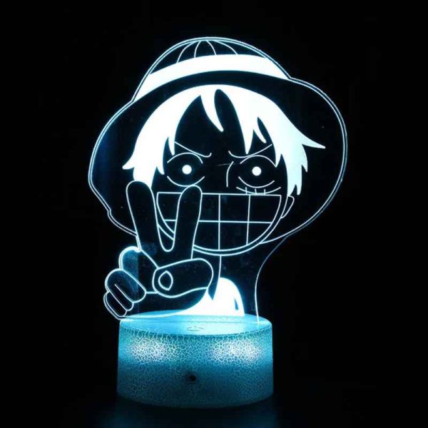 Lampe 3D One Piece Luffy L6 – Image 2