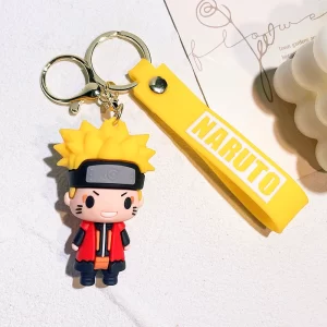 Porte-Clé Naruto Uzumaki Silicone P2