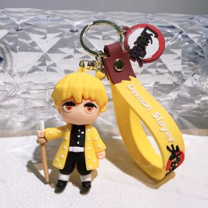 Porte-Clé Demon Slayer Zenitsu Silicone P1