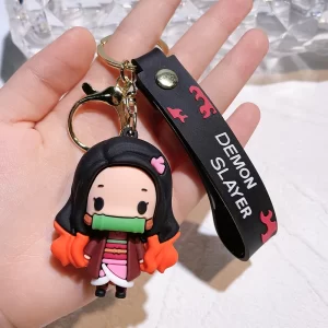 Porte-Clé Demon Slayer Nezuko Silicone P2