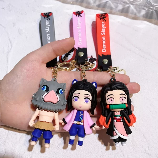 Porte-Clé Demon Slayer Nezuko Silicone P1 – Image 3