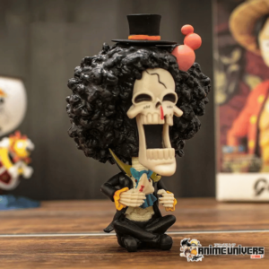 Figurine One Piece Brook Mignonne Pvc 9cm