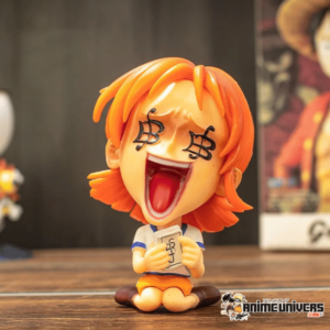 Figurine One Piece Nami Mignonne Pvc 9cm