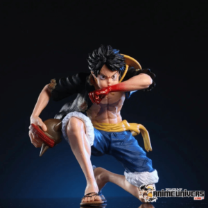 Figurine One Piece Luffy Action de soufflage 15cm