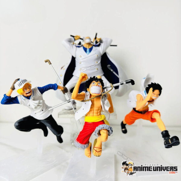 Figurine One Piece Luffy Ace Sanji S'enfuit De Garp F1 – Image 2