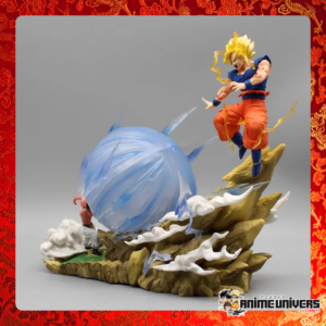 Figurine Dragon Ball Articulée Son Goku Vs Buu 22cm