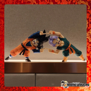 Figurine Dragon Ball Goku et Trunks 10cm