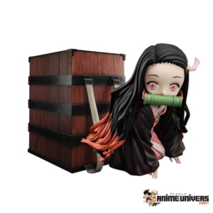 Figurine Demon Slayer Nezuko Avec Boîte à dos 9cm