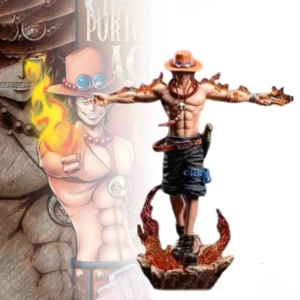 Figurine One Piece Portgas D Ace Pvc 28cm