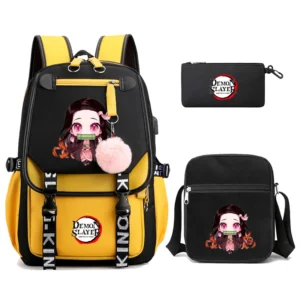 Cartable Demon Slayer Nezuko 3Pcs C3