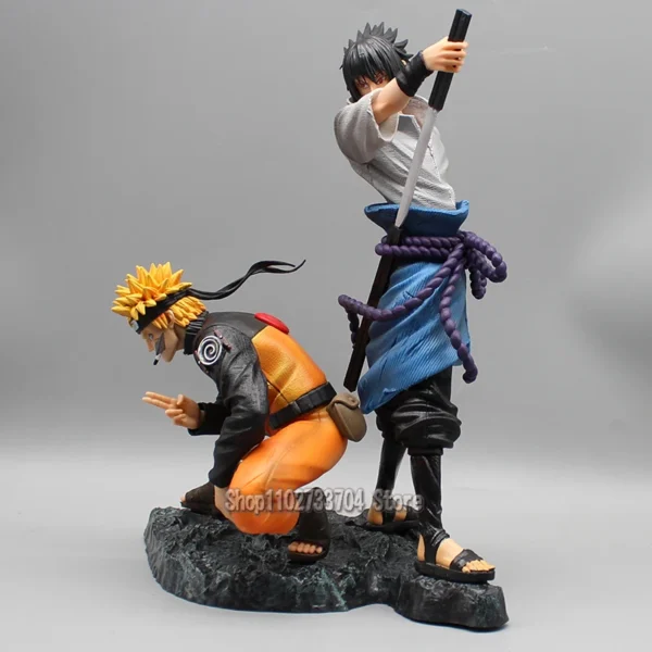 Figurine Naruto Uzumaki et Sasuke 29cm – Image 3