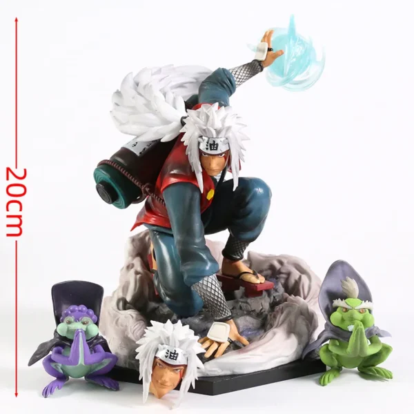 Figurine Naruto Jiraiya Shima et Fukasaku 20cm – Image 5